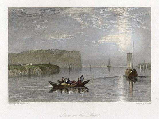 France, Scene on the Loire, 1833