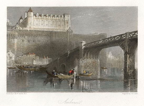 France, Amboise, 1833