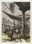 Italy, Venice, Rialto Fruit Market, 1872