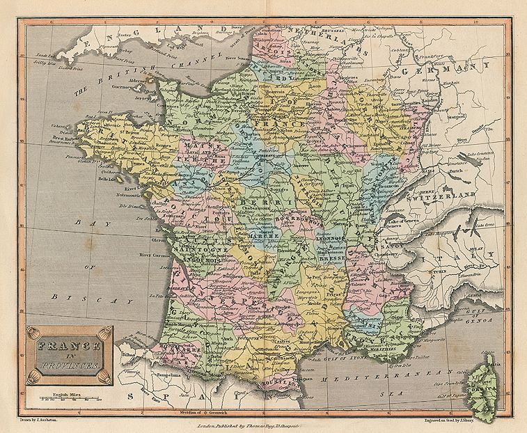 France in Provinces, 1828