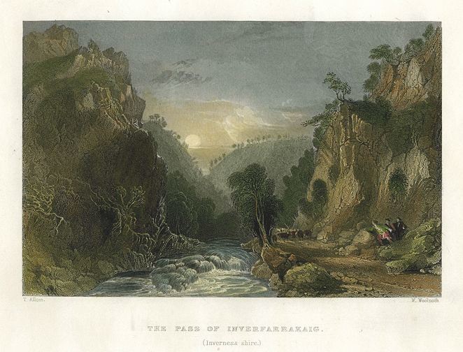 Pass of Inverfarrakaig, 1840