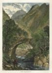 Wales, Pont Aberglaslyn, 1875