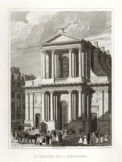 Paris, L'Eglise de L'Oratoire, 1840