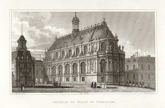 Paris, Chapelle du Palais de Versailles, 1840