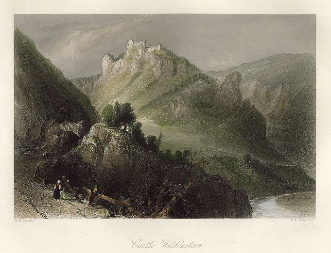 Austria, Castle Wildenstein (on the Danube), 1840