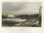 Austria, Vienna, from the Gloriette at Schonbrunn, 1840