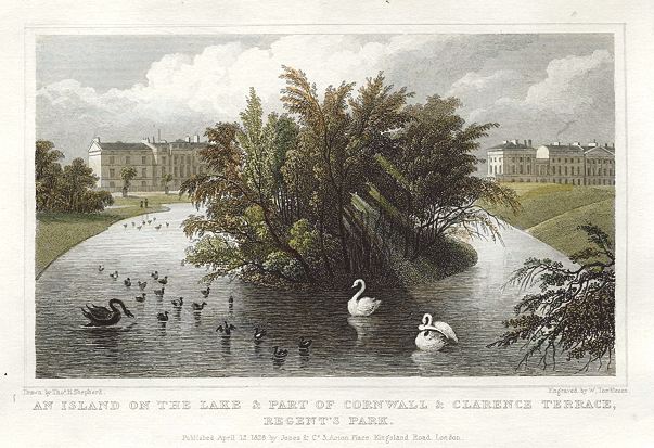 London, part of Regent's Park, 1831