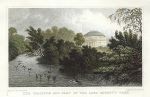 London, Coliseum and part of the Lake, Regent's Park, 1831