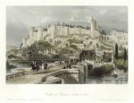 France, Castle of Chinon, Indre et Loir, 1840