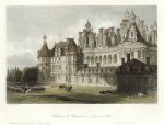 France, Chateau de Chambord - Loir et Cher, 1840