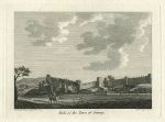 Wales, Conway town walls, 1786