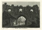 Wales, Kidwelly Castle, 1786