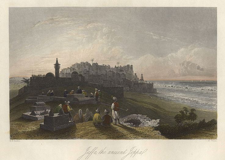 Jaffa view (Joppa), 1850