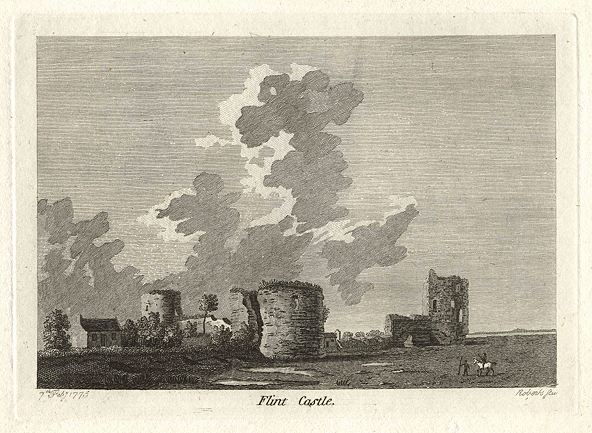 Wales, Flint Castle, 1786