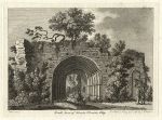 Wales, Strata Florida Abbey north door, 1786