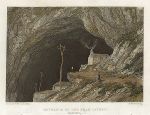 Derbyshire, Entrance to the Peak Cavern, 1832