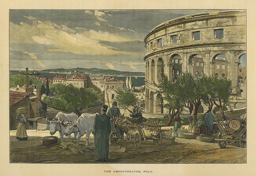 Croatia, Pula, 1891