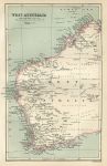 West Australia map, 1886