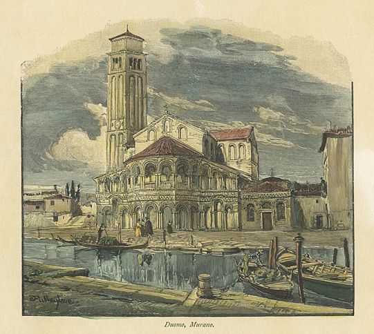 Italy, Venice, Duomo di Murano, 1891