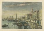 Italy, Venice, Riva degli Schiavoni, 1891