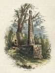 Wales, Celtic Cross at Carew, 1875