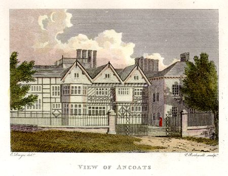 Lancashire, View of Ancoats, 1795