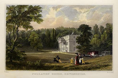 Devon, Follaton House, 1832