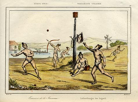 USA, Indian games, 1843