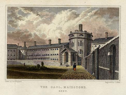 Kent, Maidstone Prison, 1828