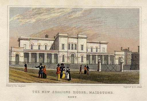 Kent, Maidstone, New Sessions House, 1828