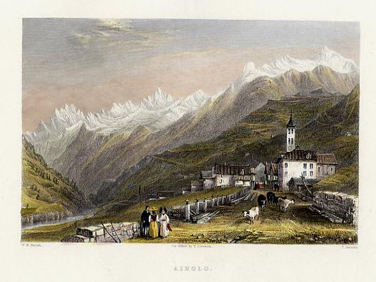 Switzerland, Airolo, 1836