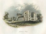 Wales, Llanthony Abbey, north west view, 1842