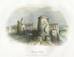 Wales, Kidwelly Castle, 1842