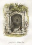 Wales, Raglan Castle, Gateway in the Fountain Court, 1842