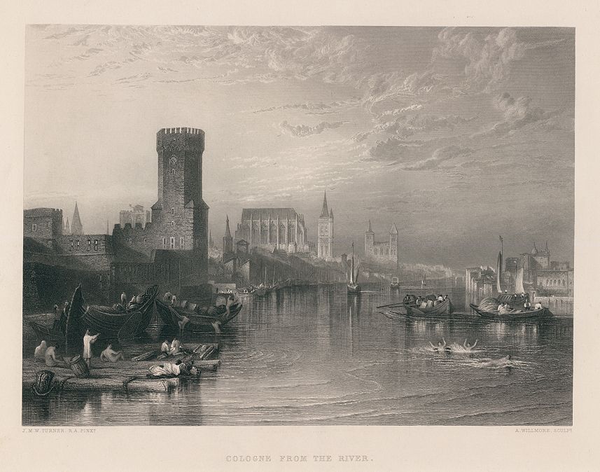 Germany, Cologne, after Turner, 1864