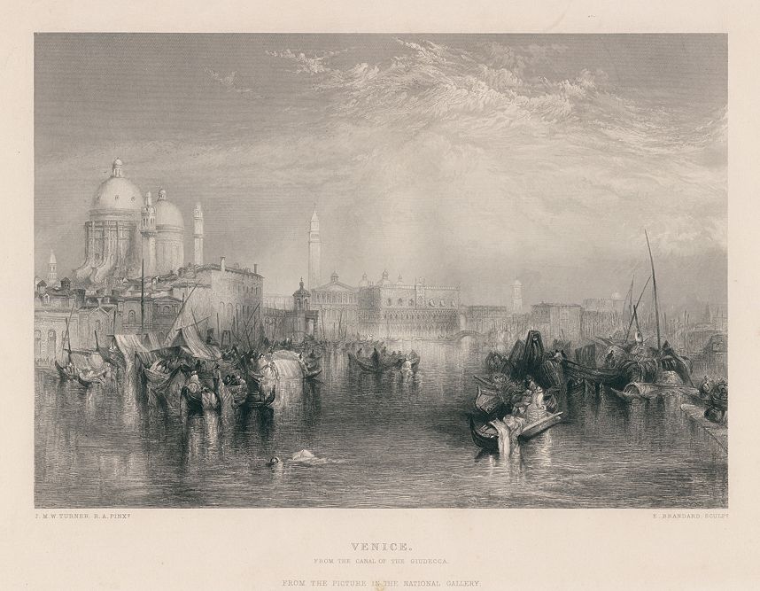 Italy, Venice, after Turner, 1864