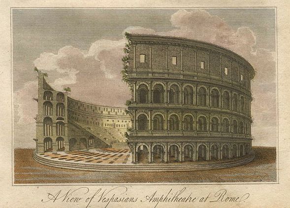 Italy, Rome, the Colosseum, 1811