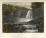 Wales, Falls of the Hespte, 1875
