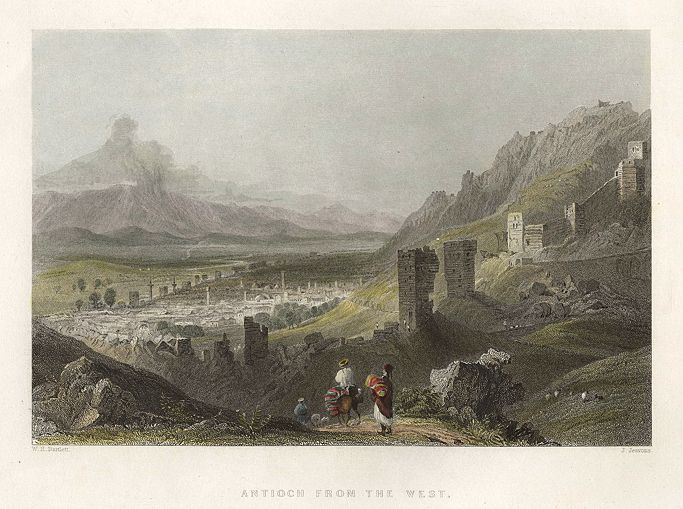 Holy Land (Turkey), Antioch from the West, 1837