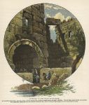 Lebanon, Baalbek, Entrance to the Ruins, 1875