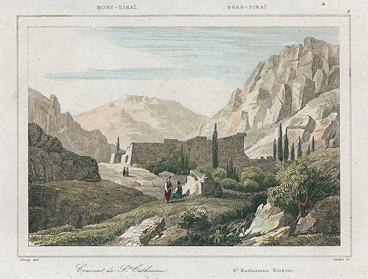 Sinai, Convent of St. Catherine, 1847