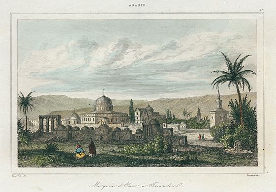 Jerusalem, Mosque of Omar, 1847