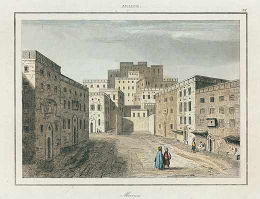 Arabia, Mecca, Meroua, 1847