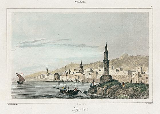 Arabia, Jeddah, 1847