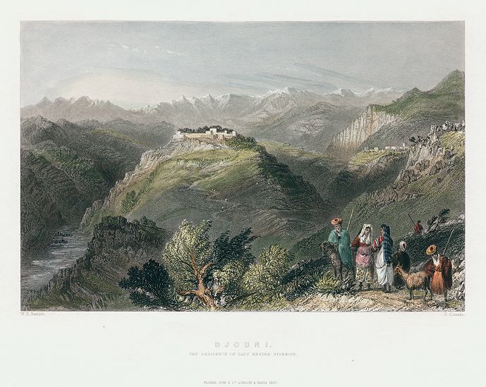 Lebanon, Djouni, 1837