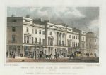 London, Part of the West side of Regent Street, 1831