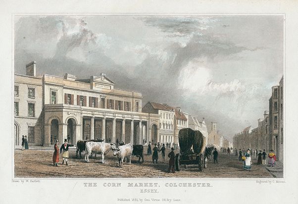 Essex, Colchester Corn market, 1834