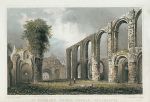 Essex, St.Botolph's Priory Church, Colchester, 1834