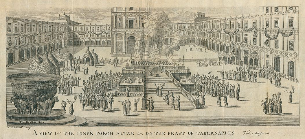 Jerusalem, Feast of the Tabernacles, 1745