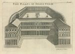 Italy, Ancient Rome, Palace of Julius Caesar, 1745